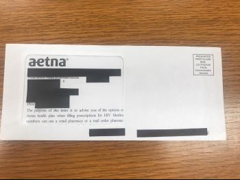 aetna mail letter 